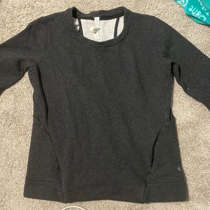 Lululemon open back crewneck